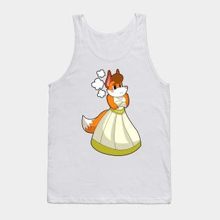 Fox as Bride with Wedding dress Tank Top